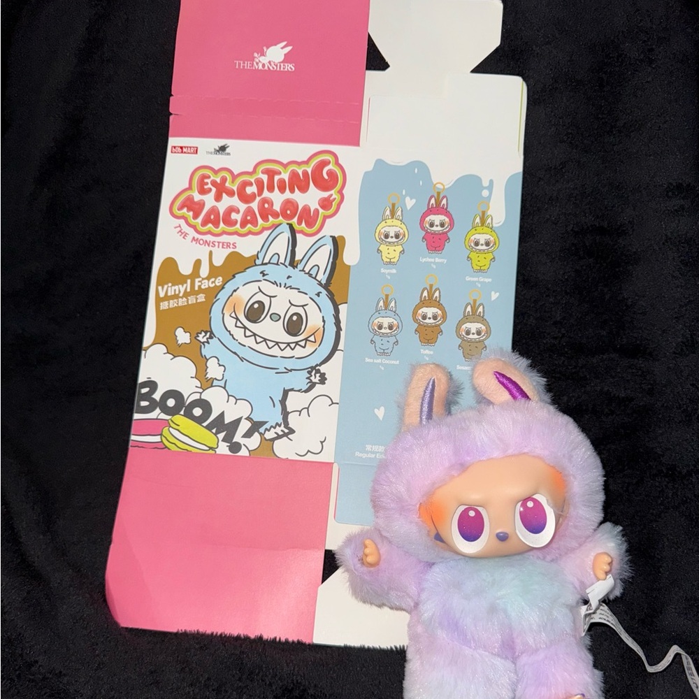 Exciting Macaron Monster Plush Toy - Pastel